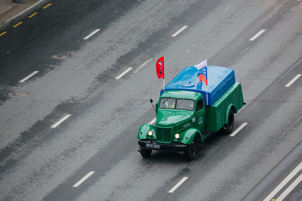 Первый московский парад городской техники